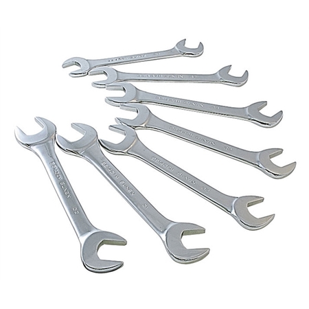 SUNEX 7-Piece Metric Jumbo Angle Head Wrench Set 9927